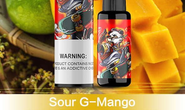 UK vape juice brand MIKU Sour G-Mango